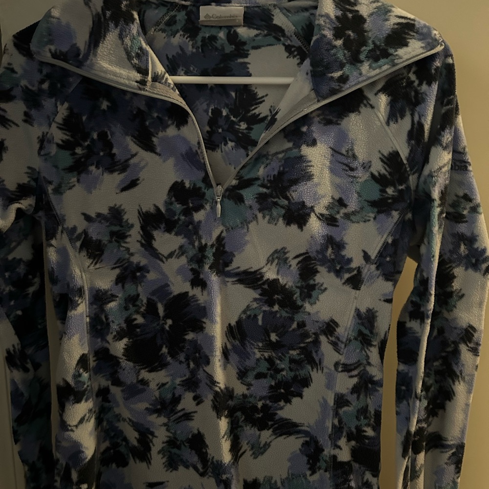 Floral Zip-Up Jacket